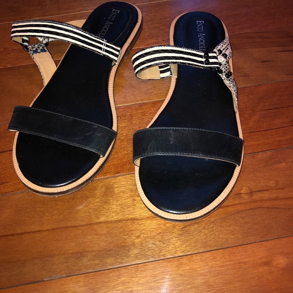 Enzo Angioloni Flat Sandals